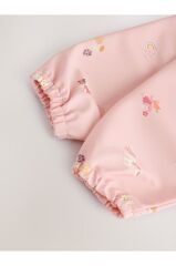 Pembe Unicorn Desenli Mama Önlüğü