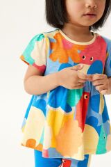 Next Baby % 100 Pamuklu Multi Character Shapes Alt Üst Takım