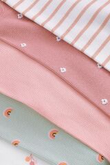 Next Baby Pembe Ditsy 5’li Tayt Set
