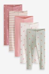 Next Baby Pembe Ditsy 5’li Tayt Set