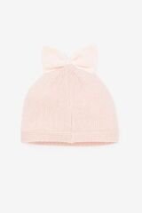 Next Baby Pamuklu Pembe Örgü Beanie Şapka