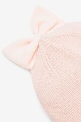 Next Baby Pamuklu Pembe Örgü Beanie Şapka