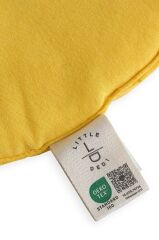 LITTLE DEDI Bebek Ve Çocuk Oyun Halısı, Çok Amaçlı Minder, Aktivite Matı Armut Sarı - 75x100