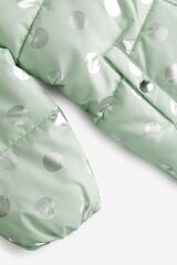 Next Baby Mint Green Tam Polar Astarlı Suya Dayanıklı Kar Tulumu
