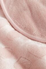 Next Baby Pembe Polar Kalp Desenli Battaniye