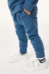 Next Baby % 100 Pamuklu Mid Blue Sweatshirt Jogger Alt Üst Takım