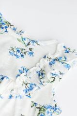Next Baby Pamuklu Pink Cream Broderie 3’lü Romper Set