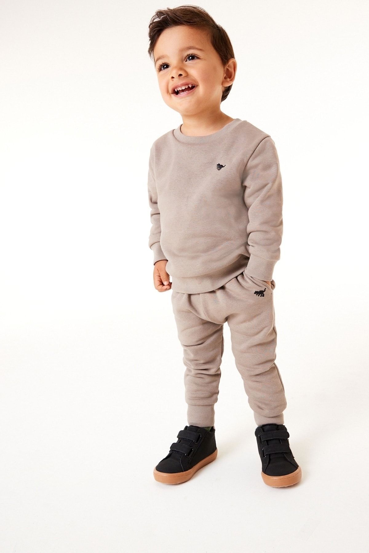 Next Baby % 100 Pamuklu Putty Stone Jogger Set