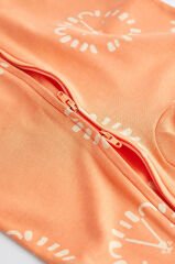 % 100 Pamuklu Turuncu Kaplan Desenli 3'lü Uyku Tulumu ALY00414