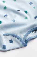 Mavi Bebek Uzun Kollu Body 5'li Paket