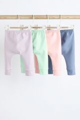 Next Baby % 100 Pamuklu Multi Pastel 4’lü Eşofman Alt Set