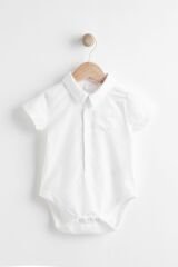 Next Baby % 100 Pamuklu Lacivert Smart Gömlek Papyon Askı Şort 4’lü Set