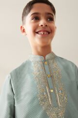 Next Baby Pamuklu Adaçayı Kurta Pantolon Alt ÜSt Takım