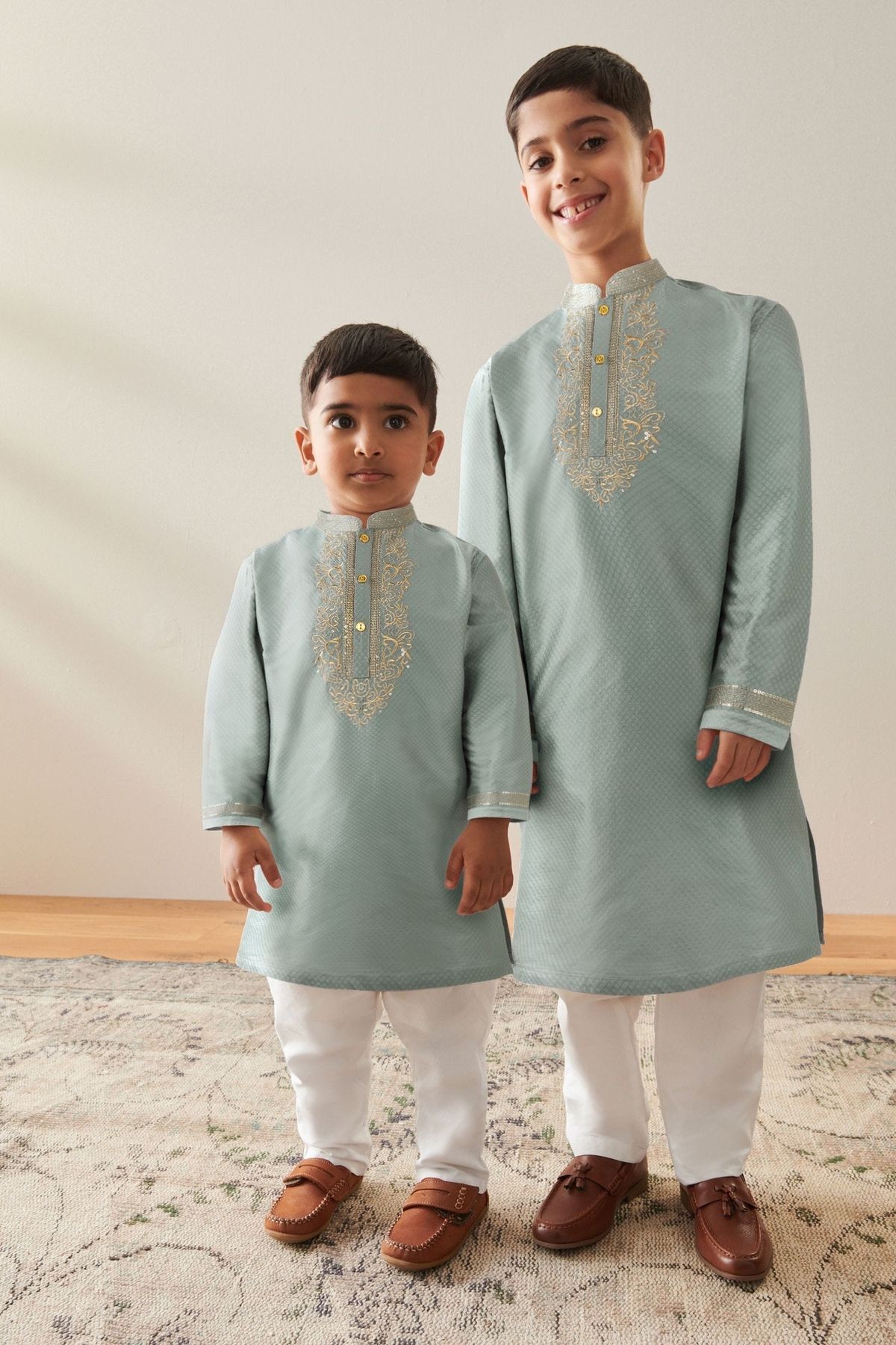Next Baby Pamuklu Adaçayı Kurta Pantolon Alt ÜSt Takım