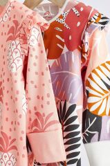 % 100 Pamuklu Pembe 2’li Tulum Set