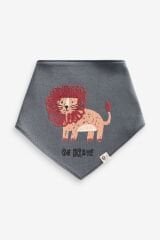 Next Baby % 100 Pamuklu Animal 5’li Mama Önlüğü