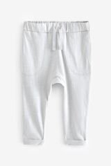 Next Baby % 100 Pamuklu Krem Kahve 3’lü Jogger Set
