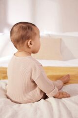 Next Baby Pamuklu Tavşan Desenli Uzun Kollu Alt Üst Takım