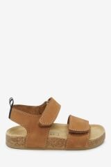Next Baby Tan Brown Corkbed Comfort Sandalet