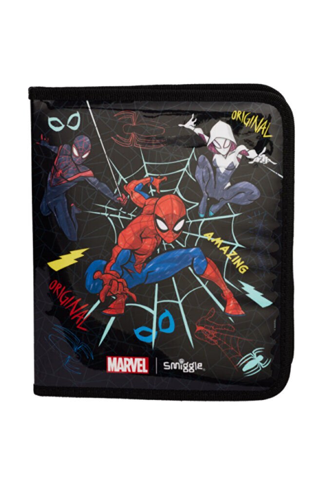 Marvel Spider Man Zıp It 43 Parçadan Oluşan Kalem Kutusu
