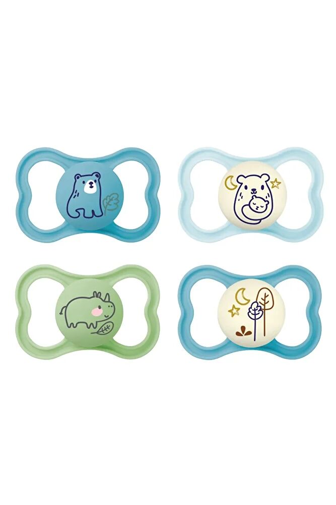 Air Day & Night Pacifier Mavi4'lü Emzik +16 ay