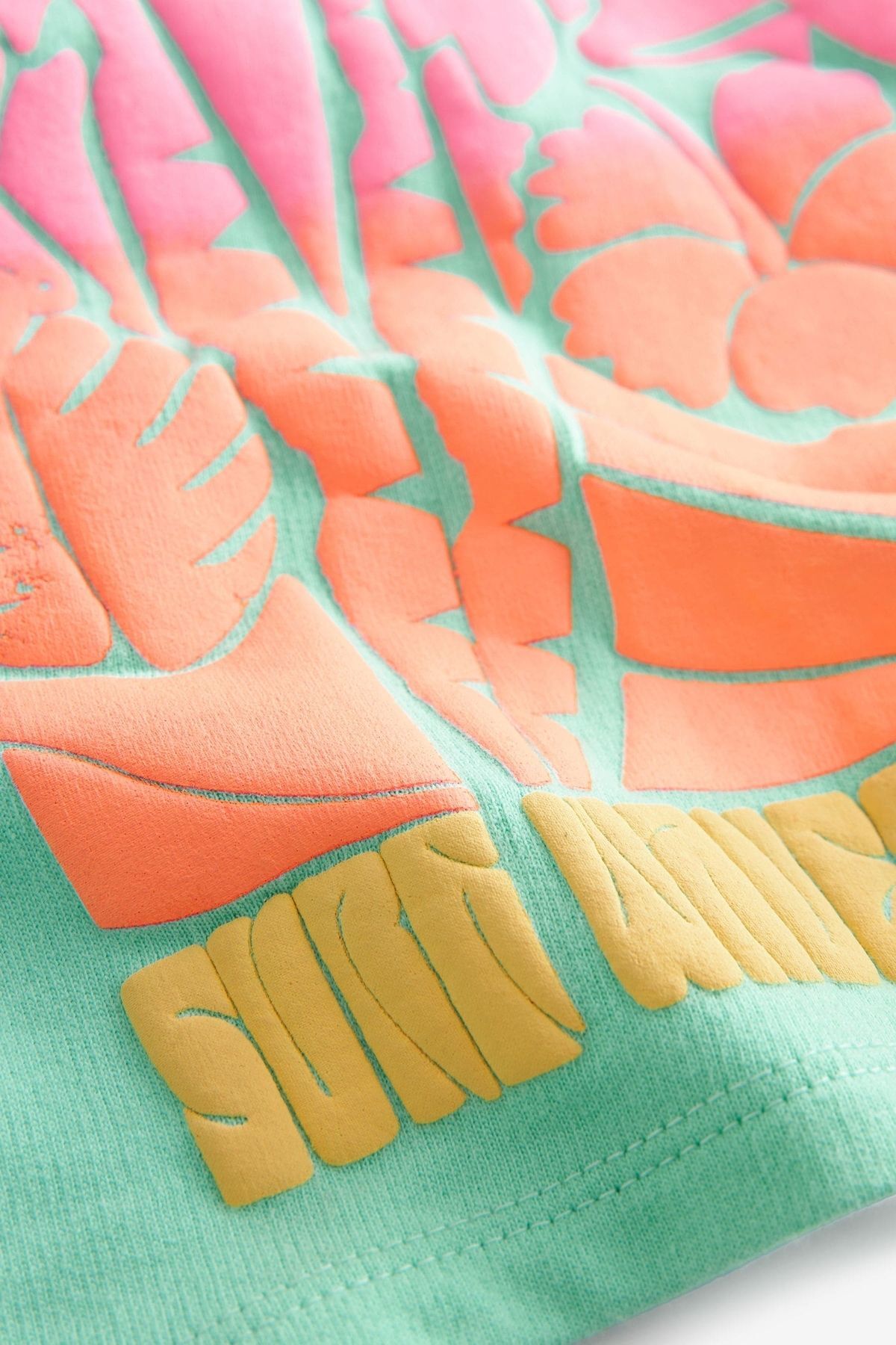 Next Baby % 100 Pamuklu Yeşil Yunus Baskılı Kısa Kollu Şortlu Alt Üst Takım