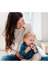 Pembe Mini Soğutucu & Klips - Diş Kaşıyıcı