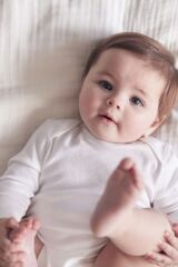 Next Baby %100 Pamuklu Beyaz 3’lü Uzun Kollu Body