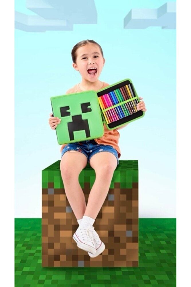 – Minecraft Kırtasiye Seti ve Kalem Kutusu