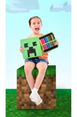 – Minecraft Kırtasiye Seti ve Kalem Kutusu