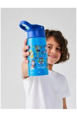 Paw Patrol Desenli Mavi Çelik Paslanmaz Suluk / Matara