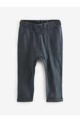 Pamuklu Adaçayı Yeşili Kahve Eşofman Altı /3'lü Jogger Set