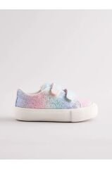 Parlak Simli Bantlı Sneaker