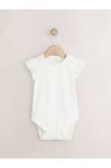 % 100 Pamuklu Sage Green Çiçek İşlemeli Salopet Body Zıbın Set