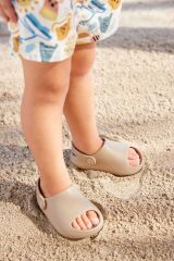 Next Baby Krem Bantlı Unisex Terlik