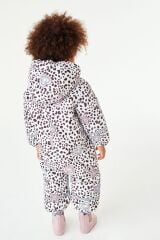 Next Baby Multi Pastel Leopard Suya Dayanıklı Tam Polar Astarlı Kar Tulumu