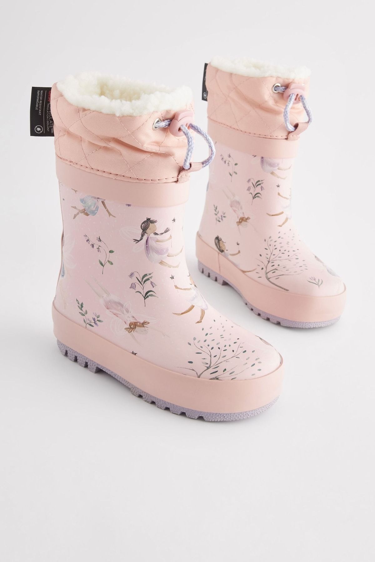 Next Baby Pembe Peri Karakterli Termal Su Geçirmez Bot / Çizme