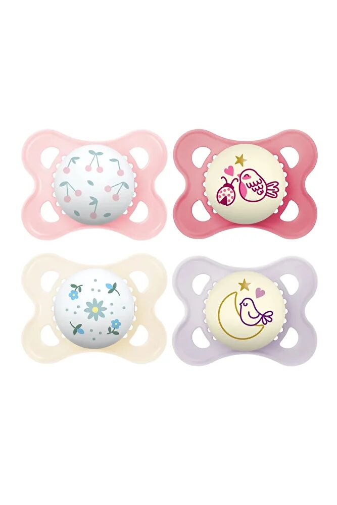 Original Day & Night 0-6, 4 Pack/Color: Pink -Nipple