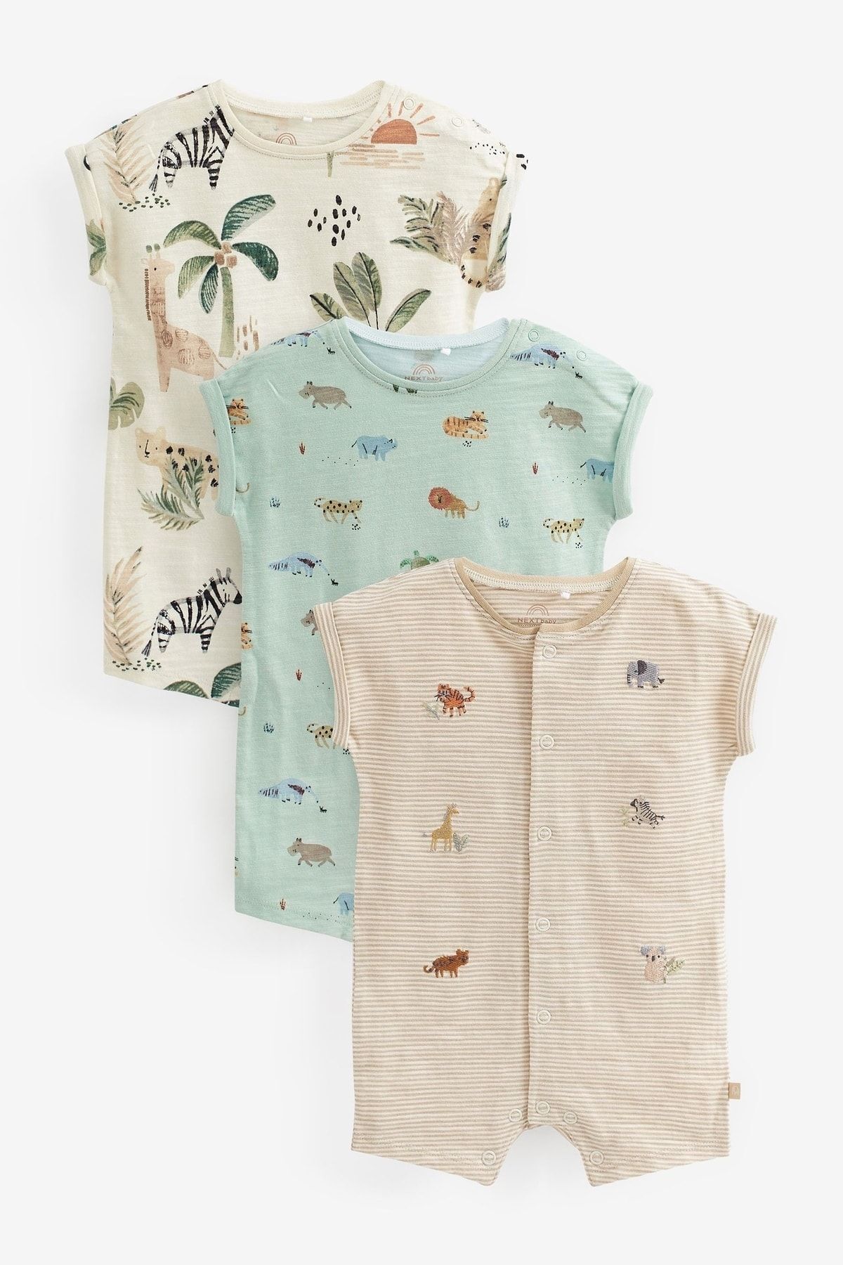 Safari Romper Set 3’lü