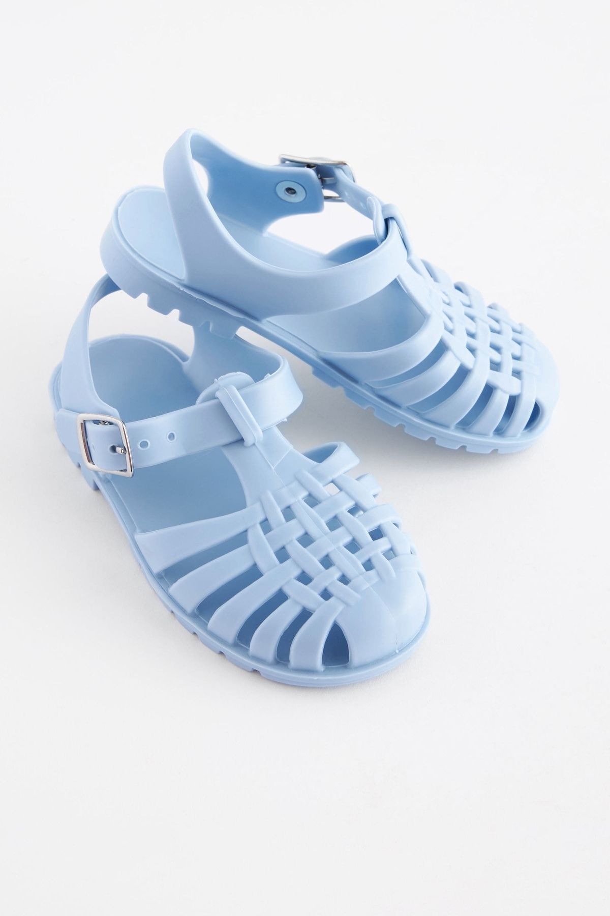 Next Baby Blue Jelly Fisherman Sandalet