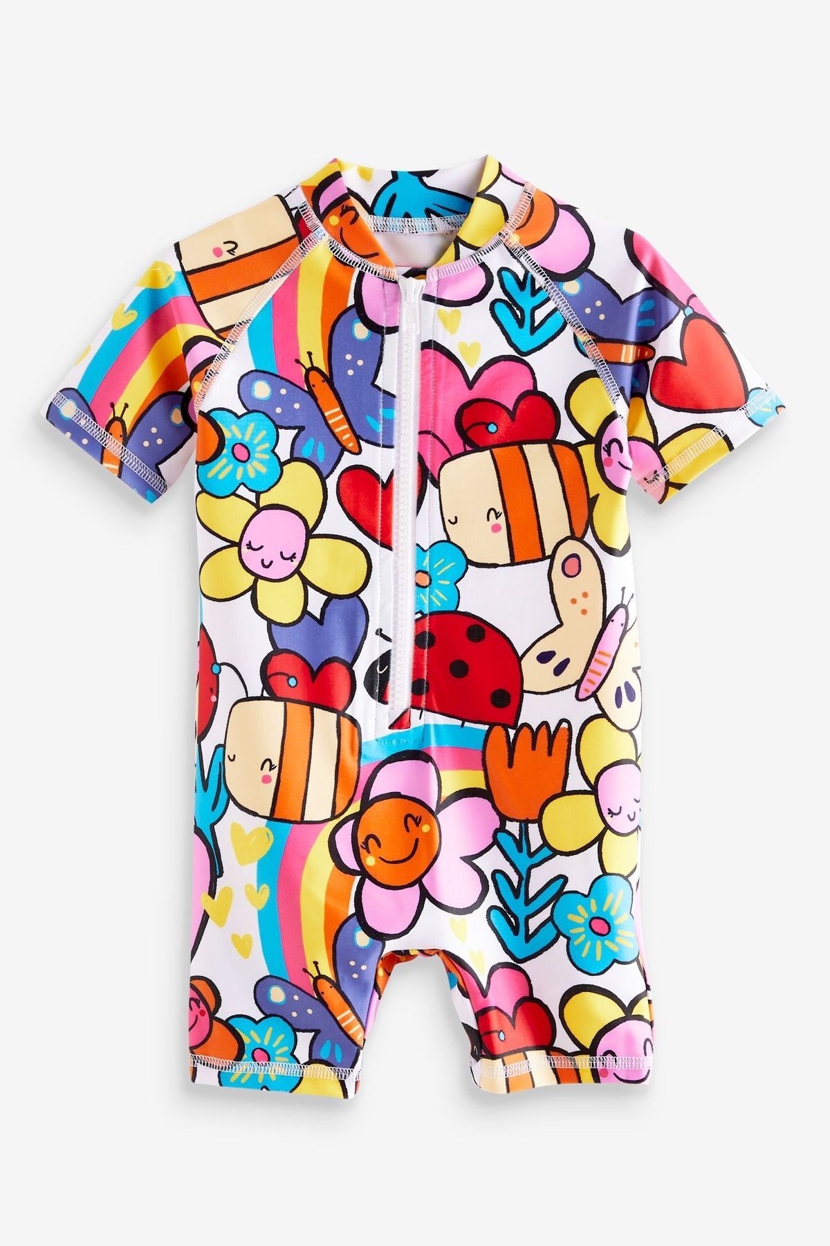 Next Baby Multi Character Sunsafe Swim Suit