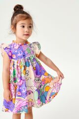 Next Baby % 100 Pamuklu Multicoloured Elbise