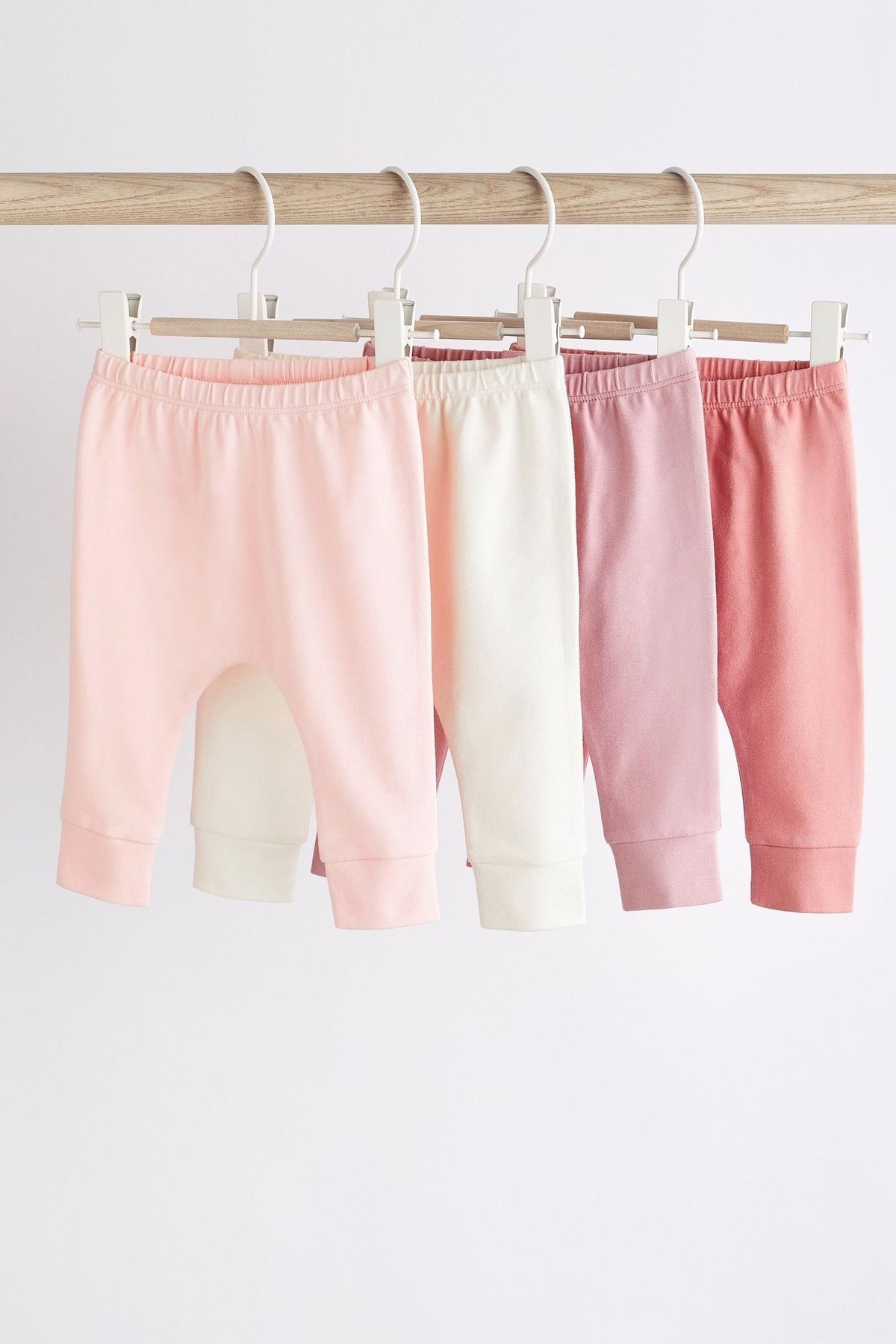 Next Baby Pamuklu Pembe 4’lü Bebek Eşofman Altı