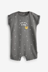 Next Baby % 100 Pamuklu Monochrome Safari 3’lü Romper Set