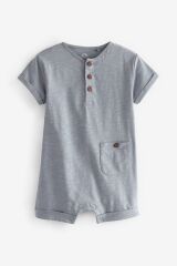 Next Baby % 100 Pamuklu Pastel Renkler 4’lü Romper Set