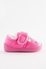 Next Baby Şeker Pembesi Unicorn Bantlı Panduf Ev / Kreş Ayakkabısı
