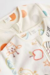 Next Baby Krem Teddy Polar 2’li Tulum Set