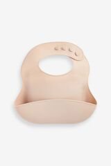 Next Baby Vizon Kahve Ayarlanabilen Bebek Slikon Mama Önlüğü