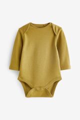 Next Baby % 100 Pamuklu Kahverengi 5’li Body Zıbın Set