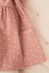 Next Baby % 100 Pamuklu Rust Bown Elbise Kilotlu Çorap Set